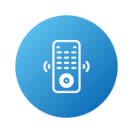 Remote access control entrance