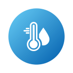 Temperature and humidity controlled storage environments